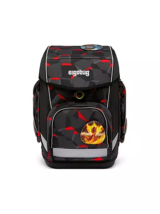 ERGOBAG | Set de mochila escolar de 5 piezas CUBO - VoltiBär | schwarz